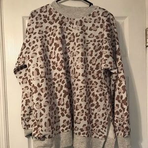 Leopard Sweatshirt - SO SOFT NWOT